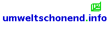 Logo umweltschonend.info